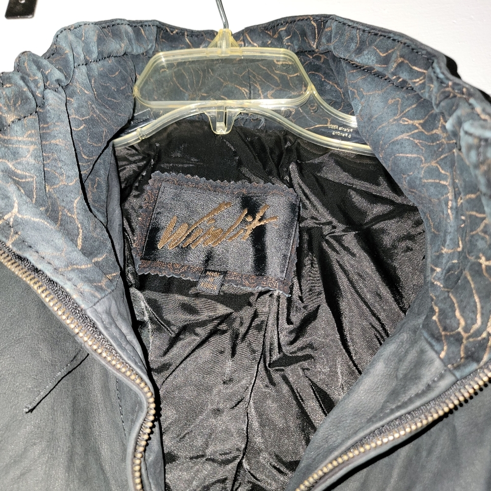 Genuine leather vintage 80s /90s jacket